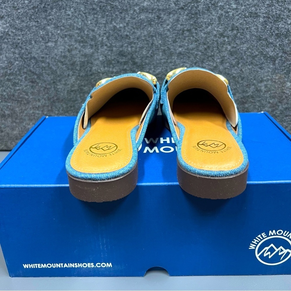 White Mountain Castor Loafer Mule Size 7.5 - Picture 5 of 12